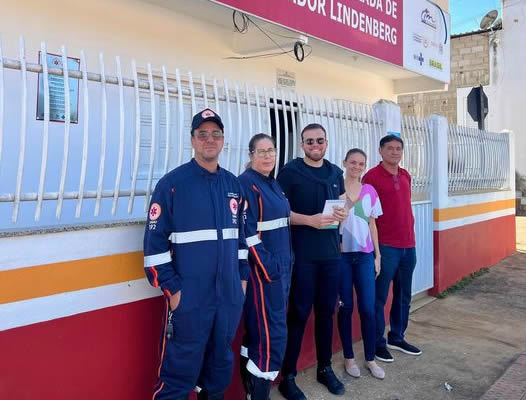 Semana de visitas técnicas nas bases do SAMU na abrangência do CIM Noroeste