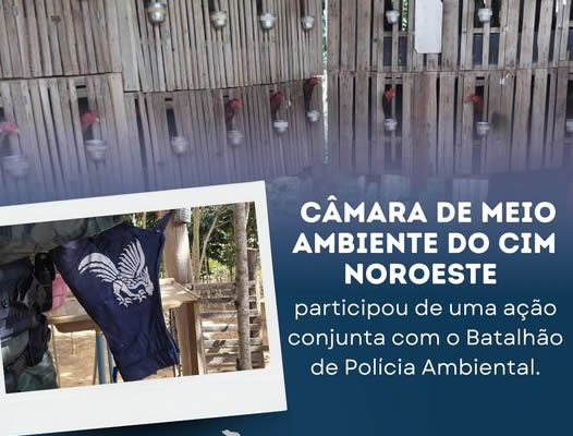 Câmara de Meio Ambiente do participa de ação conjunta com o Batalhão de Polícia Ambiental