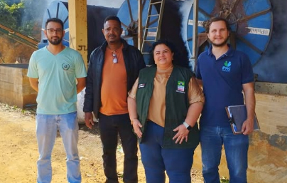 CIM Noroeste realiza ação de orientação e fiscalização ambiental em secadores de café em Governador Lindenberg